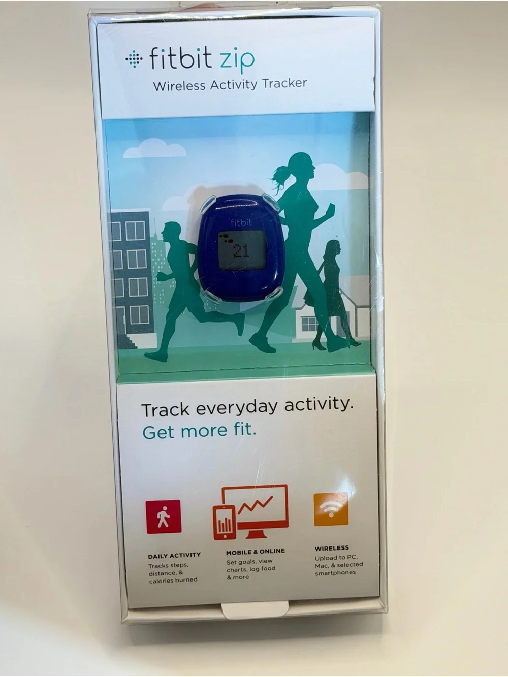 Fitbit Zip, New, Rare Color, Full Set, New Batteries, Fitness Tracker, Smartwatc